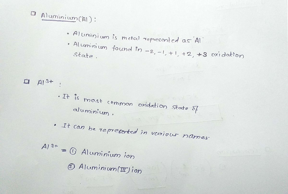 Chemistry homework question answer, step 1, image 1